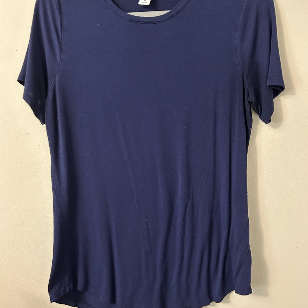 Old Navy Women's Navy Short Sleeve Tee